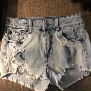 American eagle jean shorts